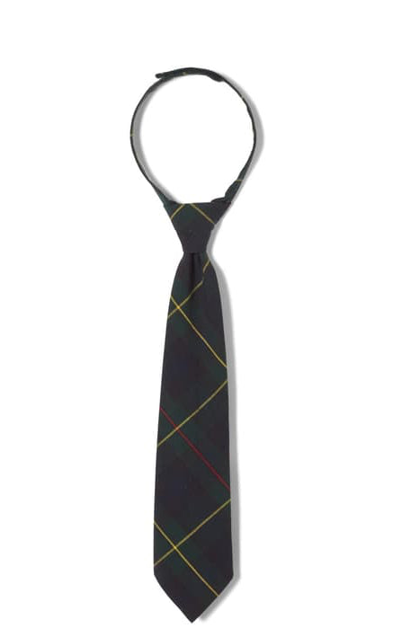 Co-Ed Adjustable Plaid Tie