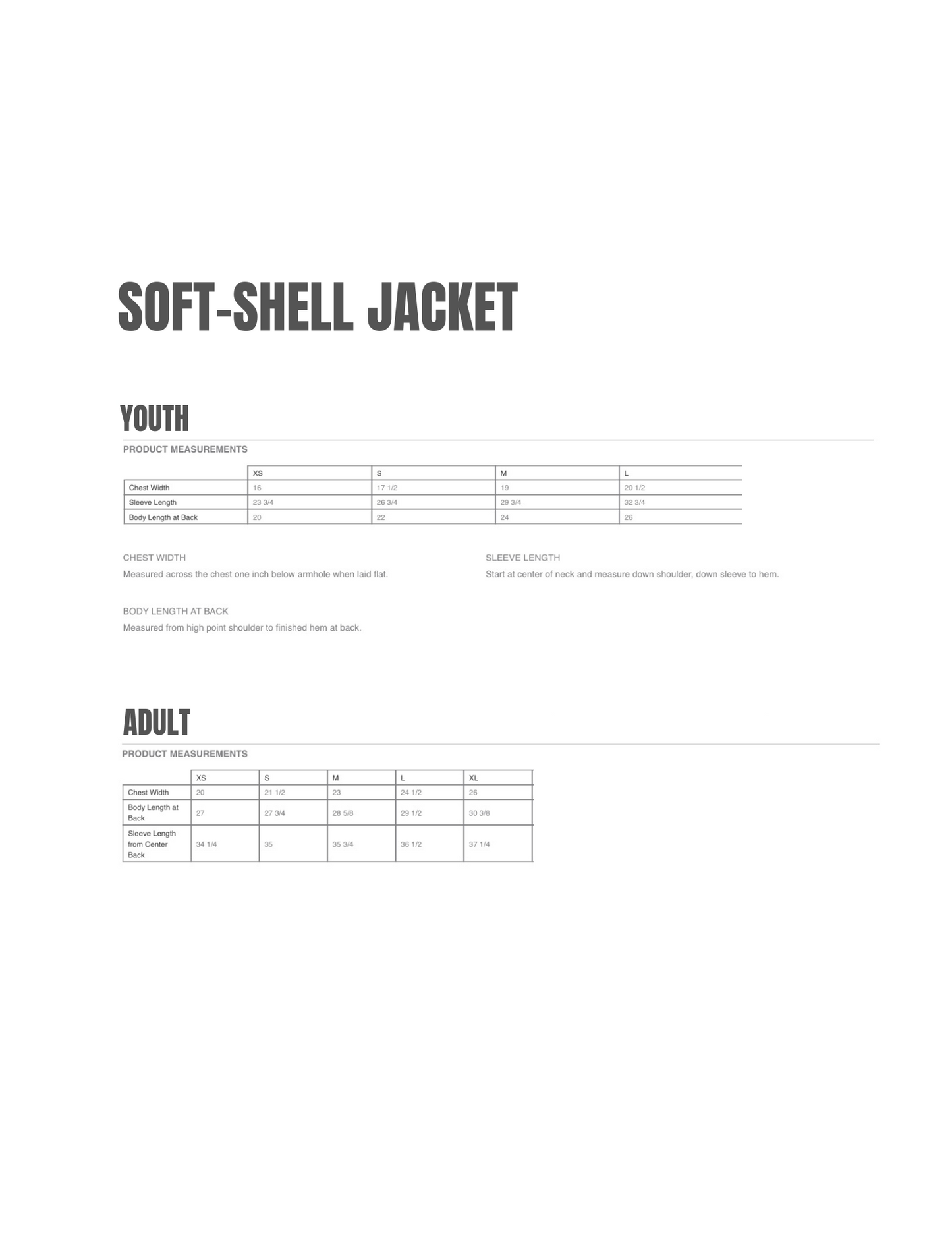 Soft Shell Jacket