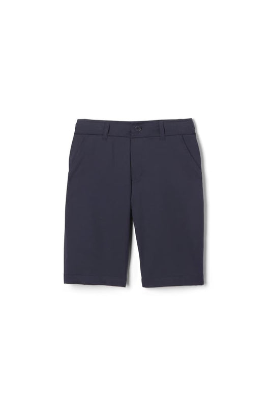 Navy Boys’ Flat Front Stretch Performance Short