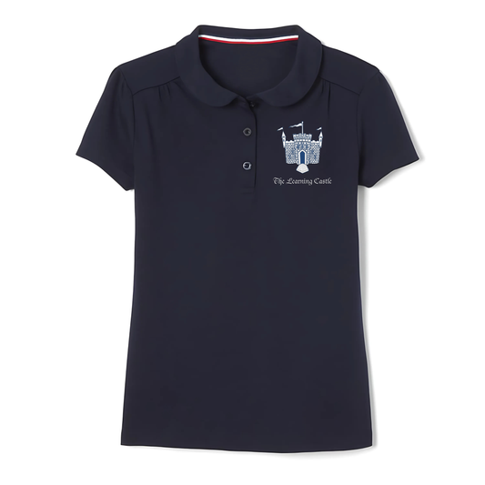 TLC Short Sleeve Peter-Pan Collar Polo